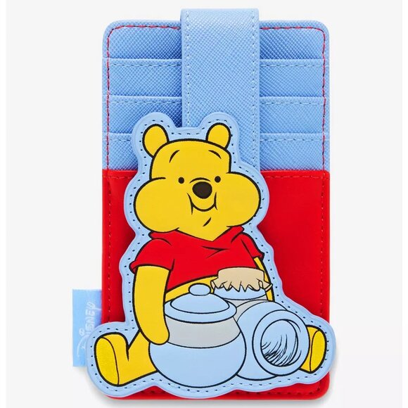 Loungefly Disney Winnie the Pooh Hunny Pots Cardholder - NWT - Picture 1 of 4
